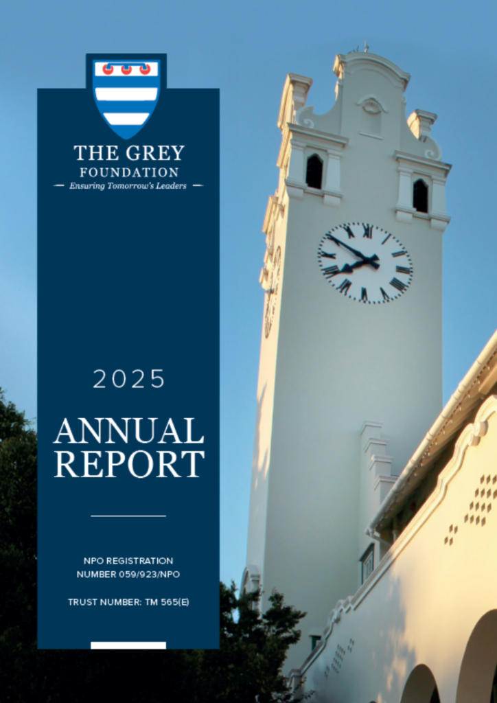 The Grey Foundation Annual Report 2025 cover page